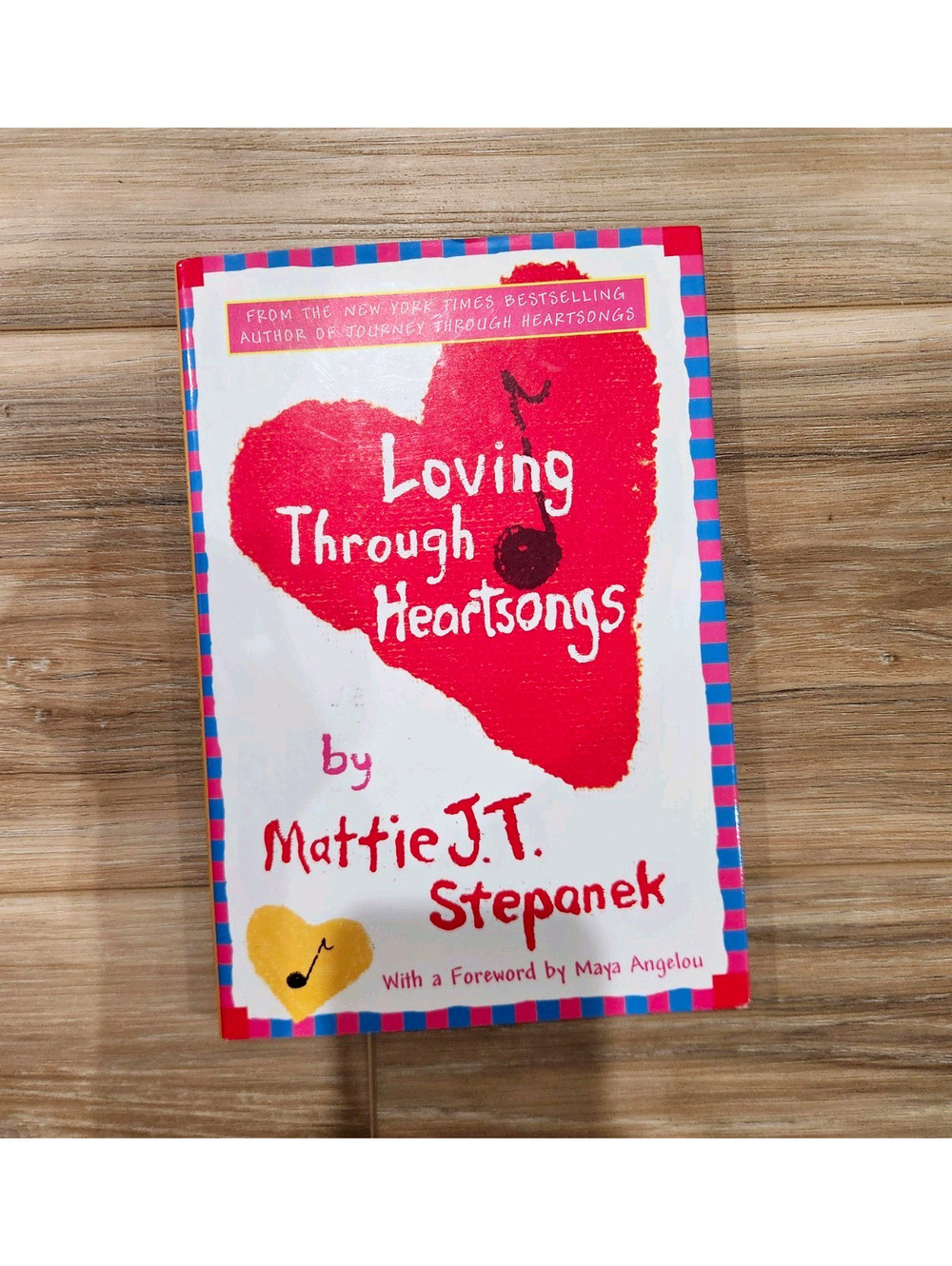Mattie J.T. Stepanek Loving Through Heartsongs HC 2003 Hyperion 1st Ed Inscribed